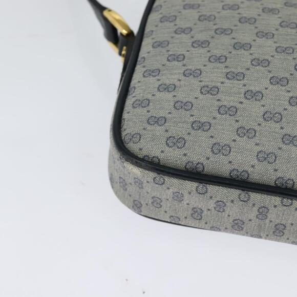 GUCCI Micro GG Supreme Shoulder Bag Pvc Navy Gold 007 904 007 904 - Picture 12 of 16